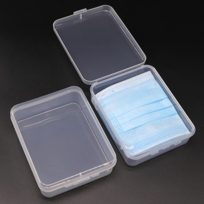 Container Box Dustproof Clear Multi Plastic Portable kn 95 Face Mask Keeper Storage Mask Holder